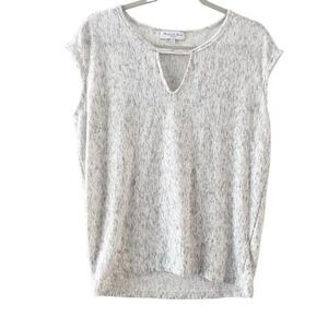 Michael Stars Gray Sleeveless Heather Top M